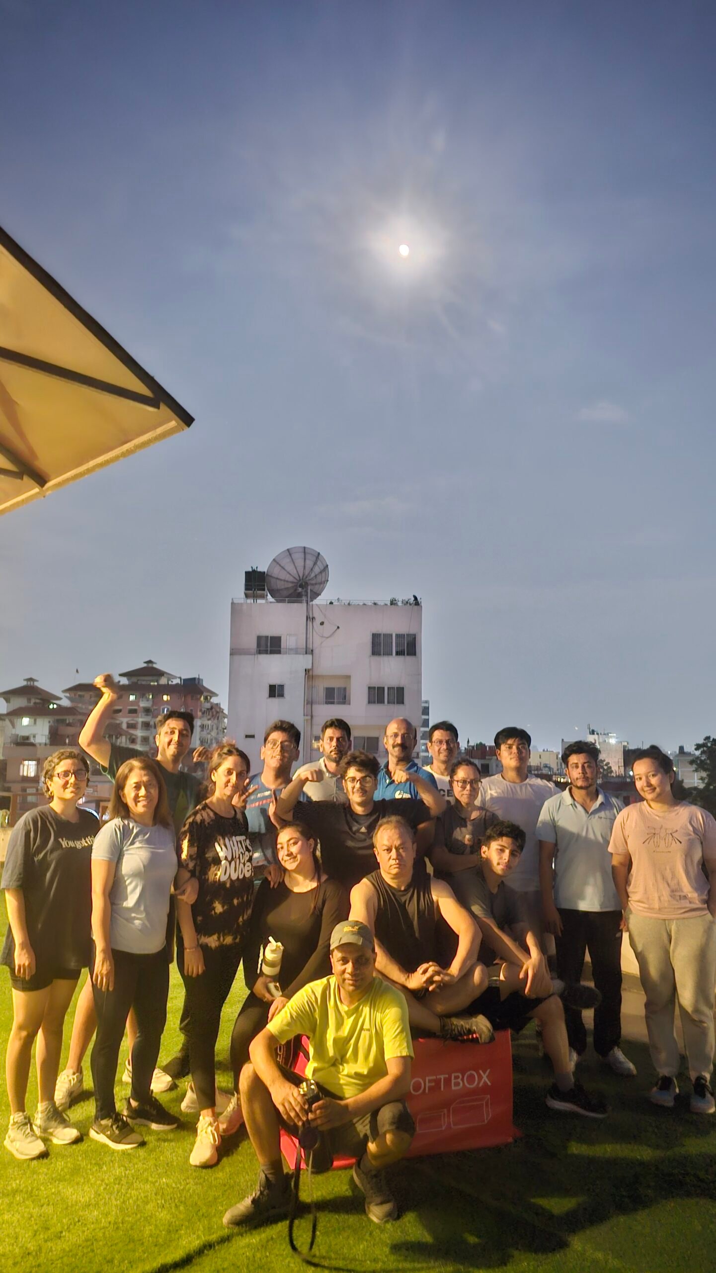 Fitness Lab community training moment